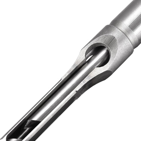uxcell Square Hole Drill Bits for Wood 7/16" x 210mm Mortising Chisel Bit Auger Spur Cutter Tool for Woodworking Carpentry Drilling Tool...