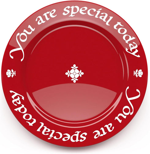 "You Are Special Today" Red Plate – Original Waechtersbach – Iconic Gift for Birthday, Graduation, Mother's Day & Milestones – German Ceramic Trad...