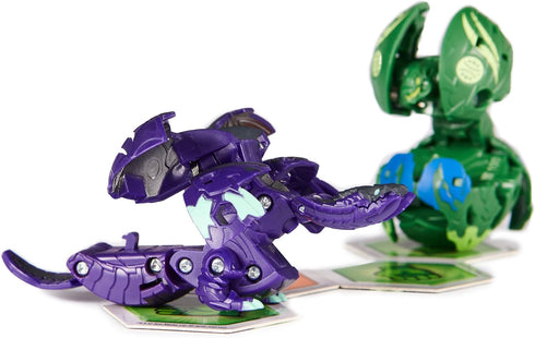 Bakugan Legends, Baku-tin, Gargonoid X Webam (Exclusive, Mystery Core, 2 Gate Cards, 4 Baku-Cores, Collectible Action Figures, Ages 6 and Up...