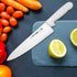 Dexter-Russell 10" Scalloped Cook’s Knife | S145-10SC-PCP | High Carbon Steel Blade with Slip-Resistant Grip | Sani-Safe Series | Made in USA...