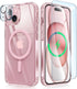 FNTCASE for iPhone 15 Case: Support Magnetic Charging Military Grade Drop Protection Anti Yellowing Cell Phone Cover - Rugged Sturdy Shockproof Pr...