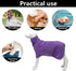 Geyecete Dog Bathrobe Towel Dog Drying Coat-Dry Fast Dog Bag-Pineapple grid Fast Drying Super Absorbent Pet Dog Cat Bath Robe Towel-Purple-M...
