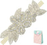 Elesa Miracle Little Baby Girl Rhinestone Flower Headband, Baby Hair Accessories in Gift Bag...