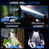 Headlamp Rechargeable,2 Pack 230° Wide Beam Head Lamp,2000 Lumen Super Bright LED Headlamp with Motion Sensor,Waterproof 0.14lb Lightweight Head L...