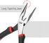 Mr. Pen- Needle Nose Pliers, 6 Inch, Long Nose Pliers, Needle Nose Pliers Tool, Pliers Needle Nose, Long Nose Pliers with Cutter, Wire Wrapping, C...