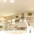 E17 Light Bulb 3000K Warm White,T5 Intermediate Base Microwave LED Bulbs,3.5W Equivalent 30-40W Halogen,460LM Non Dimmable for Refrigerator,Under ...
