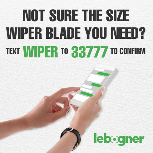 lebogner Wiper Blades 22 Inch + 22 Inch Pack of 2 All-Seasons Automotive Replacement Windshield Wiper Blades For My Car, Stable And Quiet Silicone...