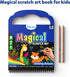 Skillmatics Magical Scratch Art Book for Kids - Animals, Craft Kits & Supplies, DIY Activity & Stickers, Gifts for Toddlers, Girls & Boys Ages 3, ...