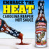 KICKIN' Carolina Reaper Hot Sauce - 5 oz - Premium Gourmet Hot Sauce for Chicken Wings and Breakfast Burritos–Perfect Stocking Stuffers or Christm...