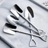 6 Pack Stainless Ice Cream Spoons, Shovel Spoons, Watermelon Spoon Reusable Small Spoon for Tea Dessert Home Kitchen Party Restaurant Party Suppli...