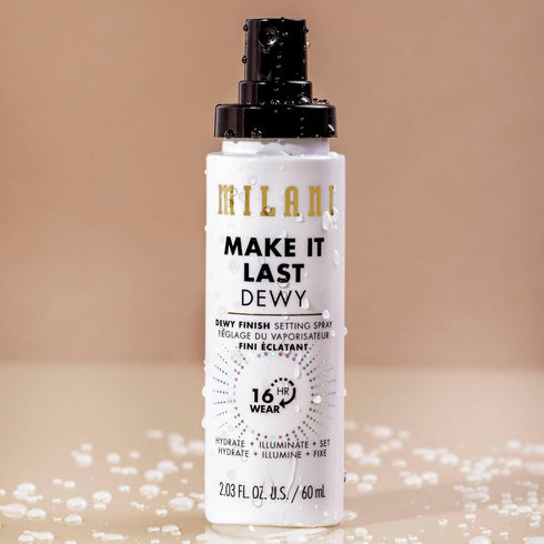 Milani Make It Last Dewy - Dewy Finish Setting Spray - 3 in 1- Hydrate + Illuminate + Set, Makeup Finishing Spray - Makeup Primer & Hydrating Sett...