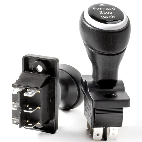 2 Pcs 6V 12V 24V Forward Reverse Switch Compatible with Power Wheels Forward, Stop,Reverse Gear Lever Forward Stop Back Switch Replacement Parts f...