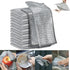 10 pcs Upgrade Steel Wire Dishcloth Double-Layer Multipurpose Wire Miracle Cleaning Cloths Dishwashing Rag for Wet and Dry Non-Scratch Kitchen Mes...