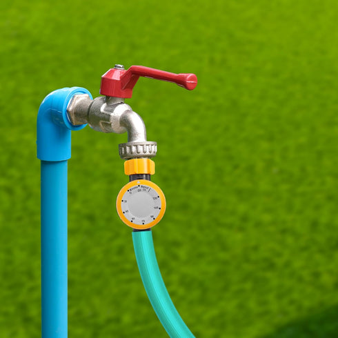 Mechanical Watering Hose Timer, Drip Irrigation Sprinkler Timer Outdoor Garden Irrigation Controller Timer, Watering Timer for Up to 2 Hours...