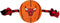 Pets First NBA Chicago Bulls Basketball Toy. - Tough Nylon Pet Toy with Tug Ropes & Inner Squeaker, One Size, BUL-3105...