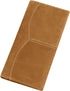 Itslife Men's RFID Vintage Look Genuine Leather Long Bifold Wallet Checkbook Wallets for Men...