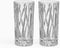 Orrefors City Shot Glasses with Heavy Base (Set of 2) - 1.7 Fl. Oz., Asymmetric Design - Crystal, Glassware for Spirits & Shots, Serving Tequila, ...