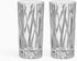 Orrefors City Shot Glasses with Heavy Base (Set of 2) - 1.7 Fl. Oz., Asymmetric Design - Crystal, Glassware for Spirits & Shots, Serving Tequila, ...
