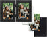 Frametory, 4x6 Double Picture Frame - Real Glass Hinged 2 Photos Collage, Desktop Picture Frame Standing Vertical (White, 1 Pack)...