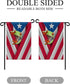 Garden Flags for Outside, Spring Summer Garden Flag for Garden & Porch Decor, Puerto Rico Flag and Frog Yard Flags for Outside 12x18 Inch Double S...
