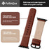 Fullmosa Leather Bands Compatible with Apple Watch Band 49mm 46mm 45mm 44mm 42mm for Men Women, Top Grain Genuine Leather Strap for iWatch Ultra 2...