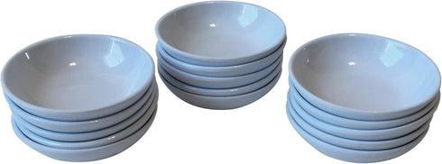 Melamine Plastic Sauce Dishes, 1 oz, 2-3/4", White (Set of 15)...