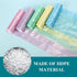 200 Counts Small Garbage Bags 1.5 Gallon Trash Bags Unscented Small Trash Bags Strong Mini Wastebasket Liners Colorful Kitchen Garbage Bags Bathro...