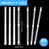 50Pcs Glue Strips with Mesh Backing, 12mm Book Binding Glue Strips, Hot Melt Adhesive Glue Strips with 86-100 Sheet Capacity, Thermal Binding Glue...