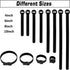 150PCS Reusable Cable Ties - 4+6+8+10inch Multi-Purpose Cable management Hook & Loop Cable Straps Wire Ties,Adjustable Fastening Cord Organizer,Ca...