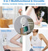 Portable Fan, Personal Fan, 5-IN-1 Handheld Mini Fan, USB Rechargeable Fan, 3000mAh Battery with 5 Speed, Portable Travel Fan for Women Men Home O...