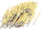 uxcell 100Pcs P100A 1.5mm Dia Concave Tip Spring Loaded Test Probes Pin 33mm...