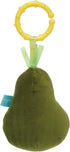 Manhattan Toy Mini-Apple Farm Avacado Baby Travel Toy with Rattle, Chime, Crinkle Fabric & Teether Clip-on Attachment...