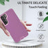 Phone case for Galaxy S22, Drop Protection Rugged Shockproof Military Protective Phone Cover Armor Heavy Duty for Samsung Galaxy S22 (Purple Red/L...