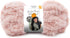Lion Brand Yarn (1 Skein) Go for Faux Thick & Quick Bulky Yarn, Pink Poodle, 72 Foot (Pack of 1)...
