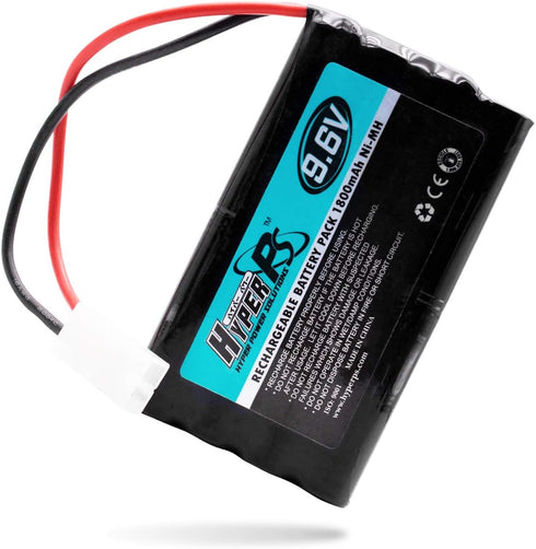 9.6V 1800mAh Ni-MH 8 Cell Rechargeable Replacement Battery Pack for RC Car, Boat, Robot, Airplane, Airsoft Guns...