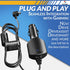 Car Charger Power Cord for Garmin Nuvi GPS, Garmin GPS Power Cord Replacement, Mini USB Charging Cable fit for Garmin Nuvi, Dezl, Drive, DriveSmar...