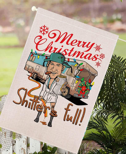 Merry Christmas Garden Flag, National Christmas Decorations Outdoor, Christmas Garden Flag Village, Christmas Holiday Garden Flag, Vertical Double...