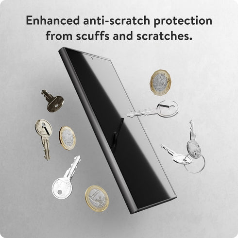 Mous - Resistant Tempered Glass Screen Protector for Samsung Galaxy S24 Ultra - 2 Pack......