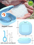 HEMILAB® Retainer Case, Slim Aligner Case with Vent Holes, Compatible with Invisalign, Mouth Guard Case, Cute Retainer Case with Retainer Removal ...