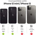 Tensea Compatible with iPhone 12 / iPhone 12 mini Camera Lens Protector, 9H Tempered Glass Camera Cover Screen Protector for iPhone12 mini 5.4 inc...