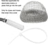 48 Pieces Lint Traps Washing Machine Stainless Steel Lint Snare Traps Laundry Mesh Washer Hose Filter with 48 Pcs Cable Tie...