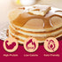 ProtiDIET Naturally Flavored Protein Pancake Mix - Low Fat High Protein Snacks - Nutrient-Rich Pancakes for Breakfast - Perfect On-the-Go Pancakes...