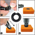 (10 Sets) 1/2"" Impact Wrench Retaining Rings Clip with O-Ring, Compatible with Milwaukee Electric/Pneumatic Type Impact Wrench, Retainer Ring Anv...
