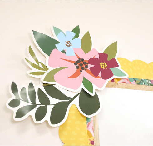 Carson Dellosa Grow Together 12-Piece Jumbo Garden and Flower Bulletin Board Cutouts, Large Greenery Cutouts for Bulletin Board, Garden and Greene...
