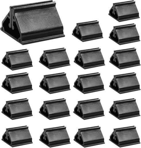 Black Game Card Holder Stand, 25pcs Acrylic Card Stand, Plastic Game Piece Holders for Cards, Party, Game, Photos, Memos, Pictures Display...