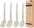 Kitchen Utensils Set of 4 Pack,Silicone Kitchen Utensils Set for Nonstick Cookware,Perfect for Baking and Mixing,Spatula Set BPA Free,Dishwasher S...
