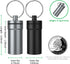 Portable Ear Plug Carrying Case, Urekt Waterproof Metal Earplug Case Keychain Container Holder?2 Pack?......