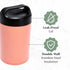 Goodful Stainless Steel Food Jar, Double Wall Vacuum Sealed Insulated Food Storage Container with Carry Handle Lid, 16-Ounce, Blush...