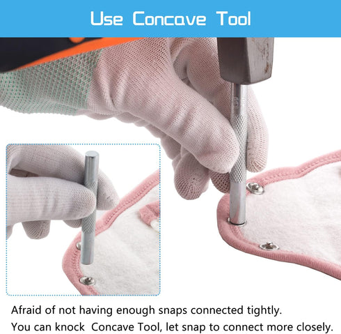 Snaps Buttons with Fastener Pliers Press Tool Kit, Snaps for Sewing, Snap fasteners tool, 804 Piece with Snaps Pliers Snaps for DIY CraftingSewing...
