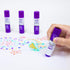 BAZIC Washable Disappearing Purple Glue Stick 0.28 oz / 8g, Color Acid Free Glue Sticks for Photos Paper Kids at School Office, Total 12-Count...